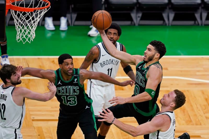 ▲塞爾提克球星Jayson Tatum。（圖／美聯社／達志影像）