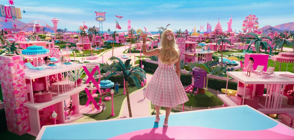 Screenshot from "Barbie"