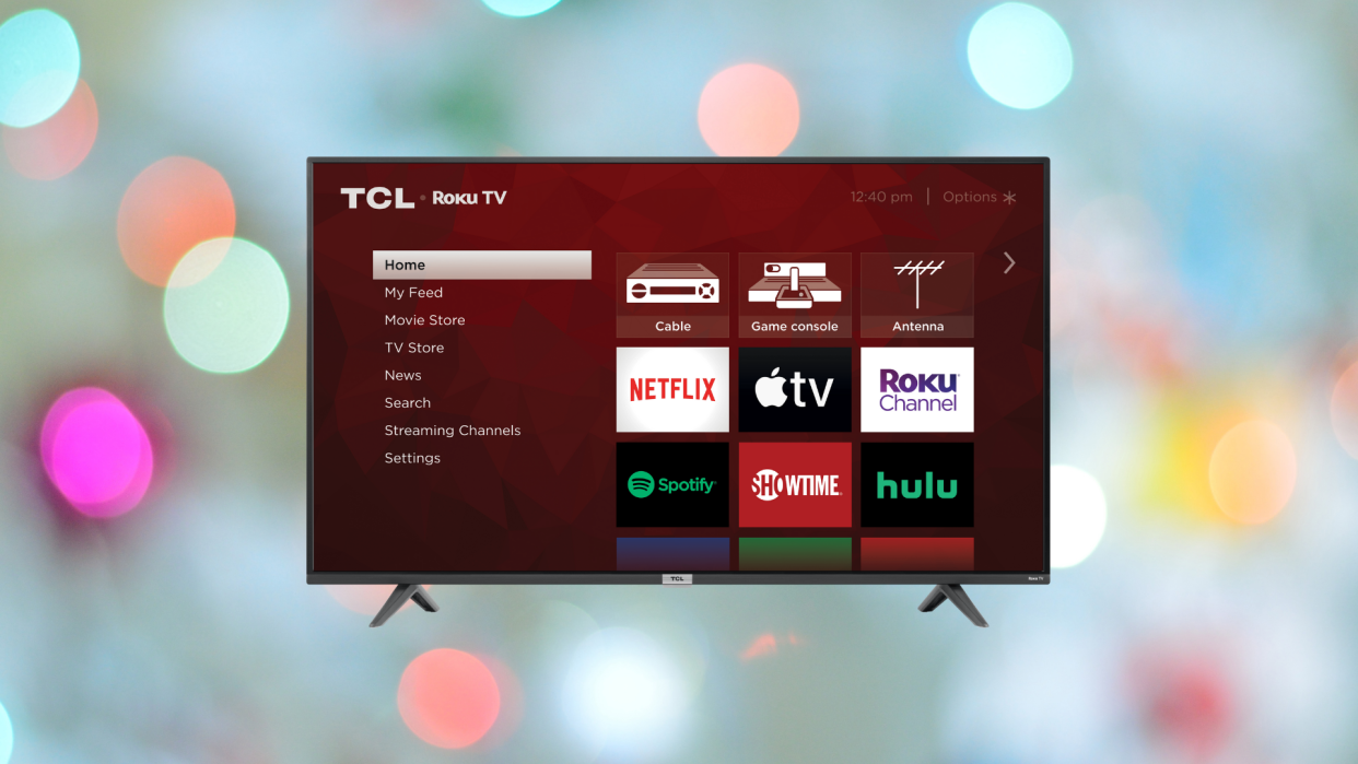 Get $100 off this TCL 40-inch FHD Smart LED Roku TV (40S325). (Photo: Amazon)