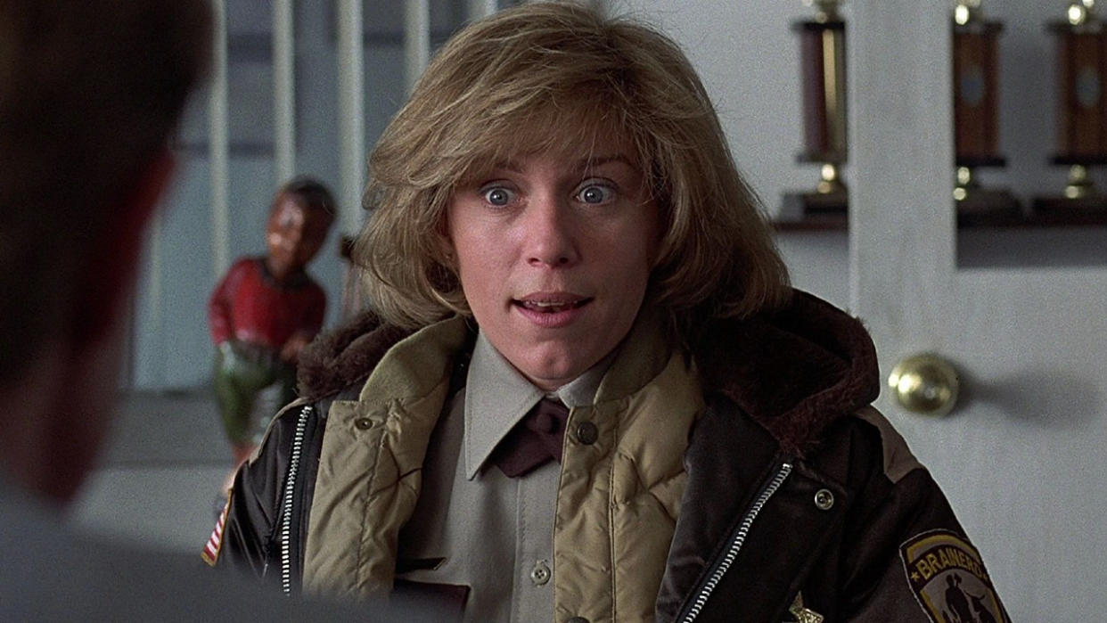  Frances McDormand in Fargo. 