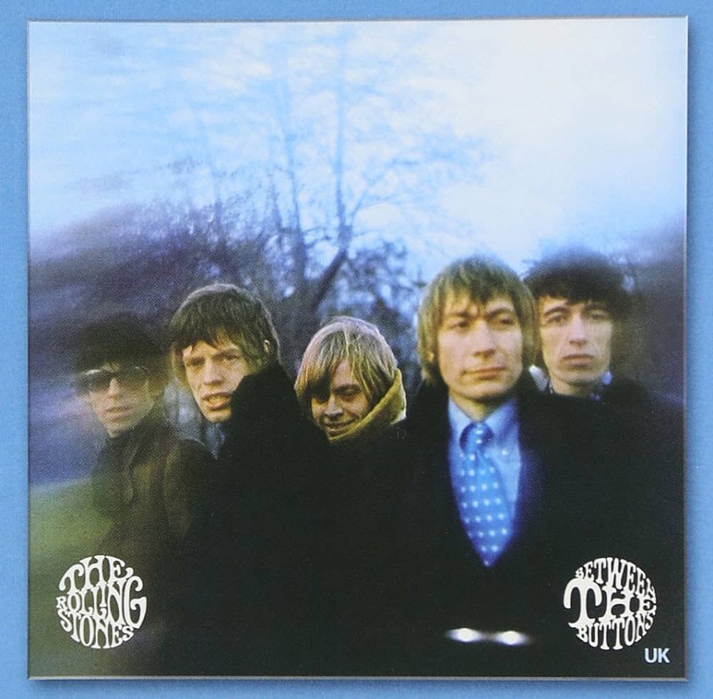 between the buttons