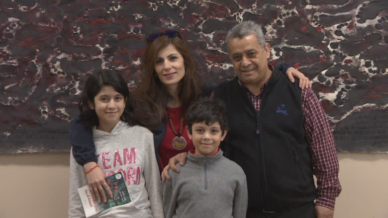 Yazidi refugee from Syria uses art to find peace in Winnipeg