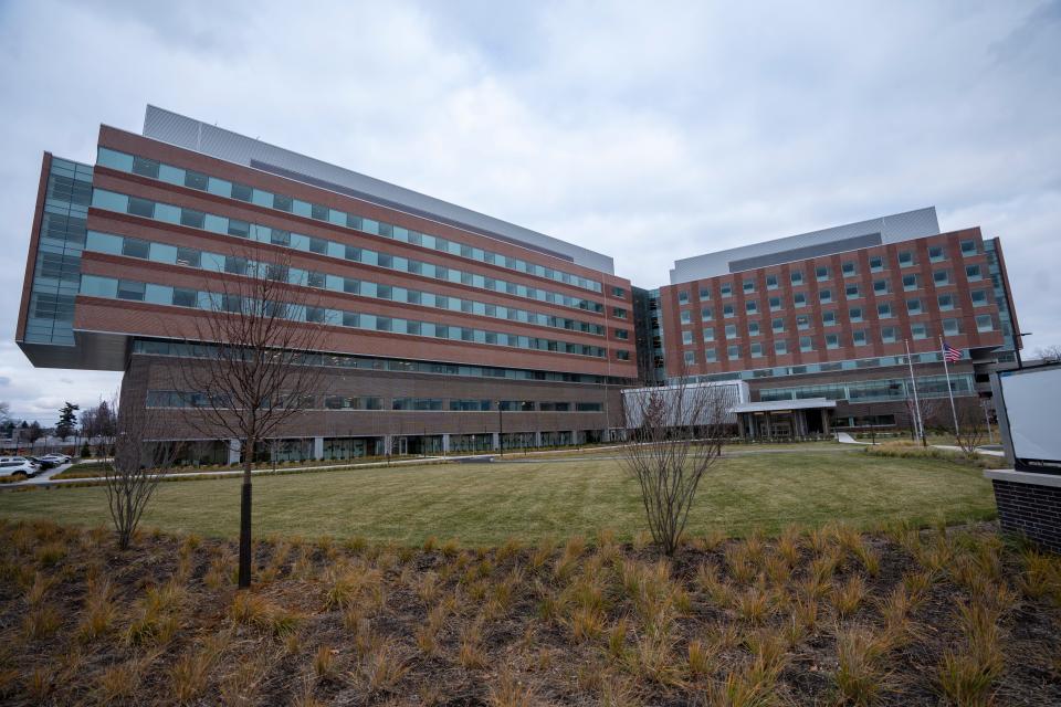 Dec 6, 2023; Paramus, NJ, United States; The Valley Hospital in Paramus is scheduled to open in April, 2024.