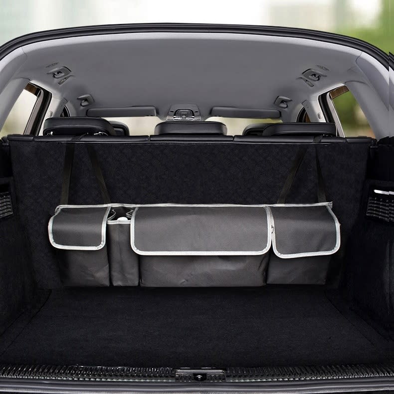 ▲休旅車適用的車用掛袋充分利用空間。（圖片來源：Yahoo購物中心）