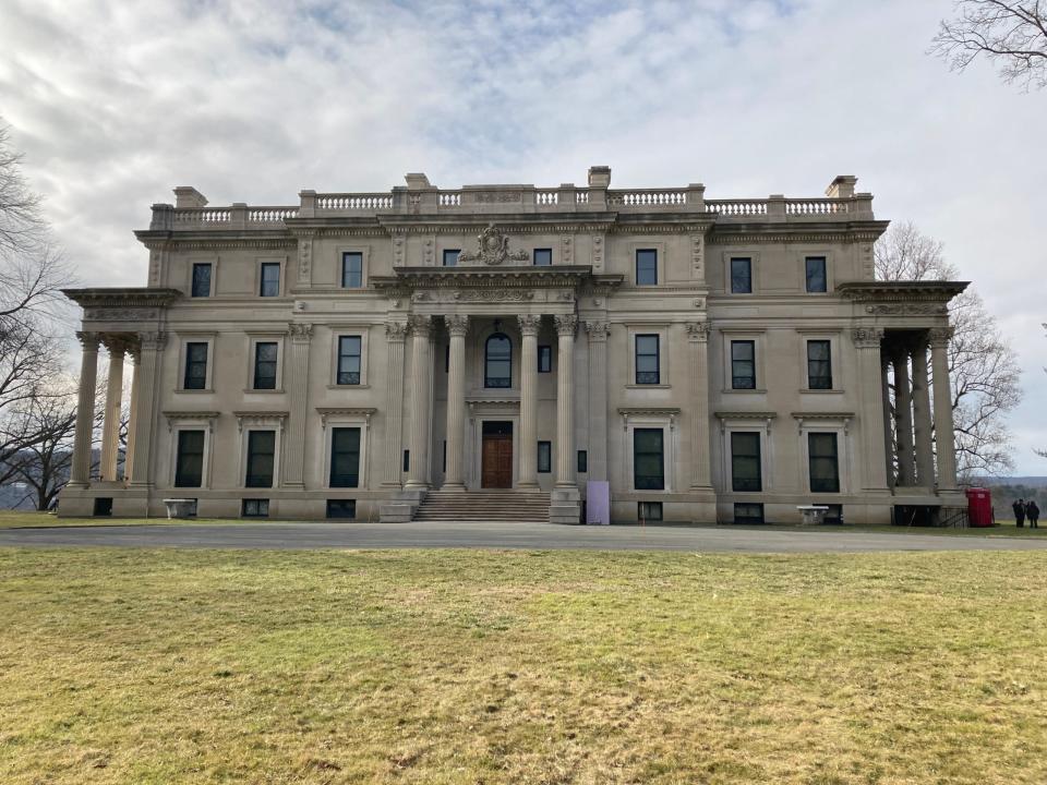 The Vanderbilt mansion in Hyde Park, New York.