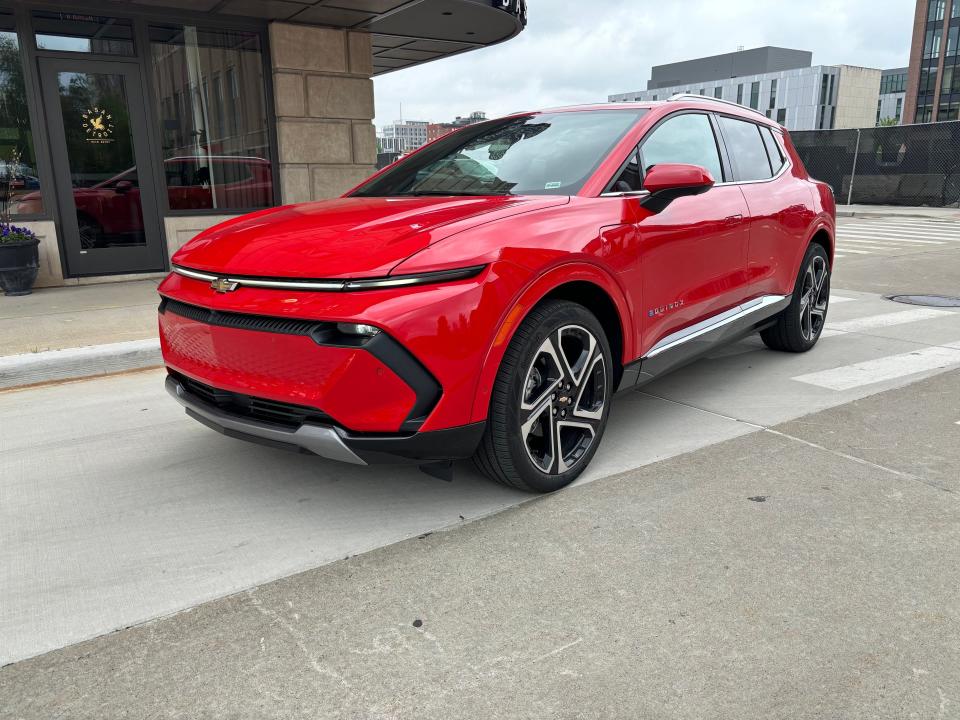 The 2024 Chevrolet Equinox EV conpact SUV is priced to compete with gasoline vehicles well as EVs.