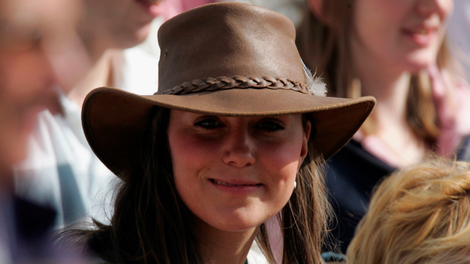 August 6, 2005: Kate Middleton at the Gatcombe Park Festival