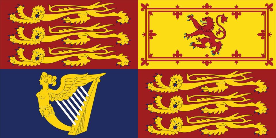 royal standard of the united kingdom