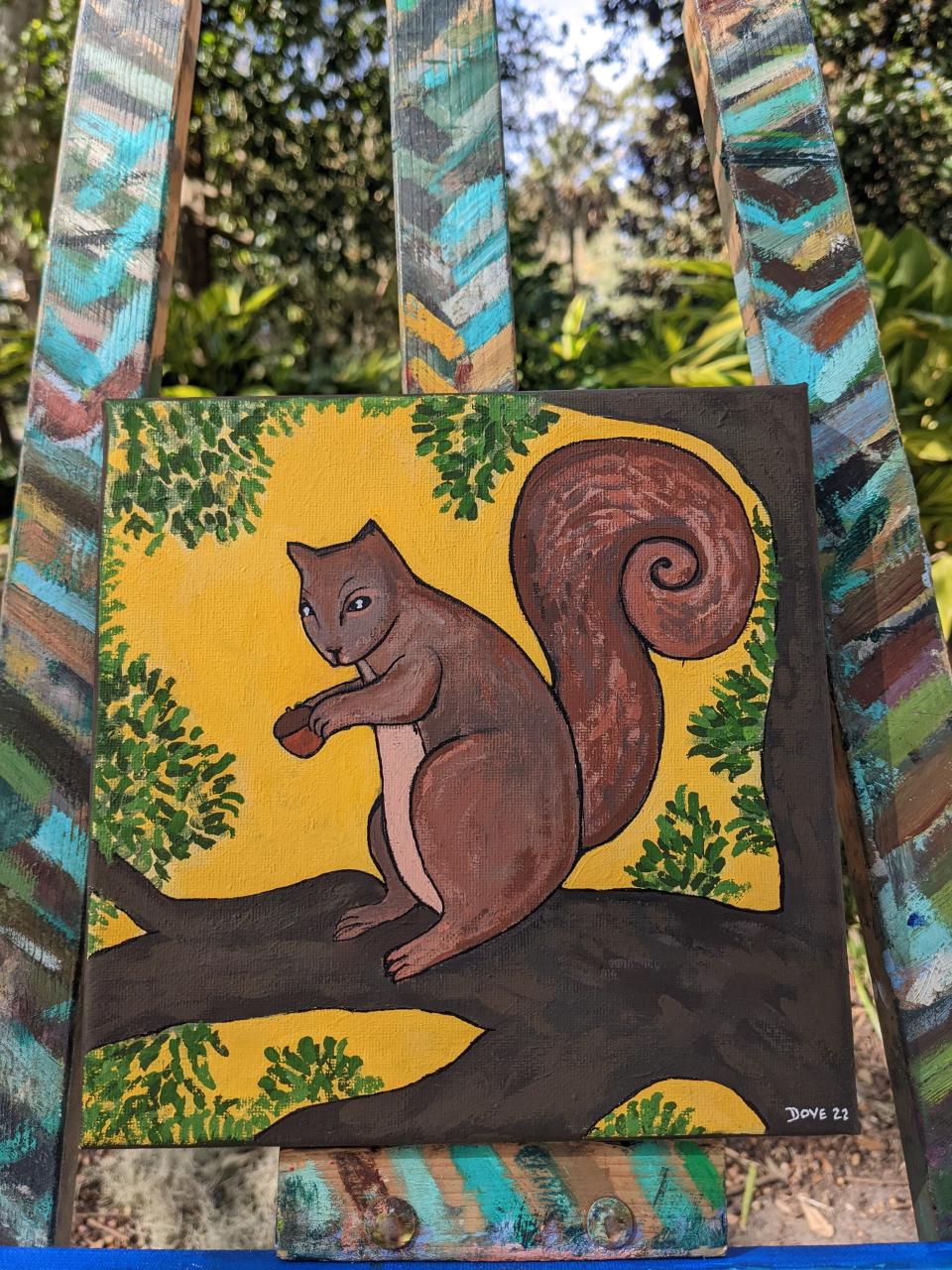 'A squirrel' by Isak Dove