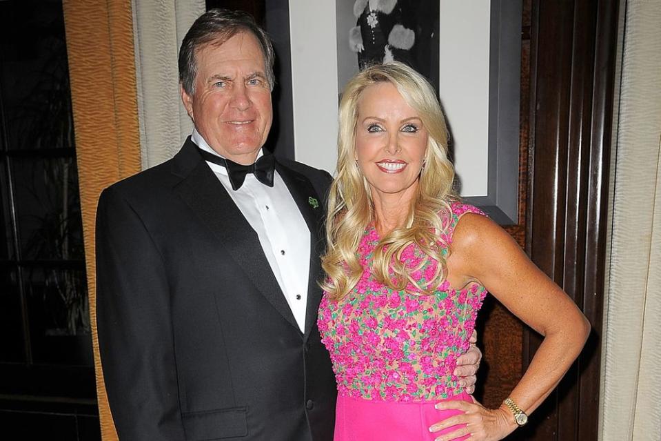 Bill Belichick and Linda Holliday