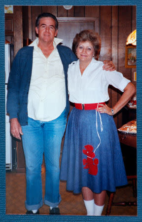 Darlene Coker is shown with her husband Roy in this undated handout family photograph obtained by Reuters August 15, 2018 in California, U.S. Cady Evans/Handout via REUTERS