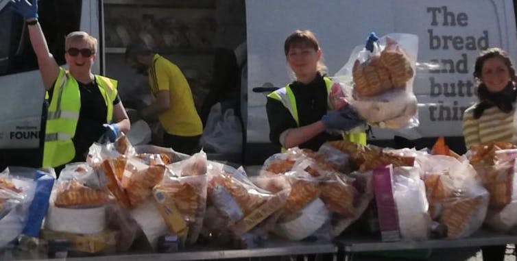 <span class="caption">The Bread and Butter Thing provides community surplus food redistribution in Greater Manchester.</span> <span class="attribution"><span class="source">© Mark Game</span>, <span class="license">Author provided</span></span>