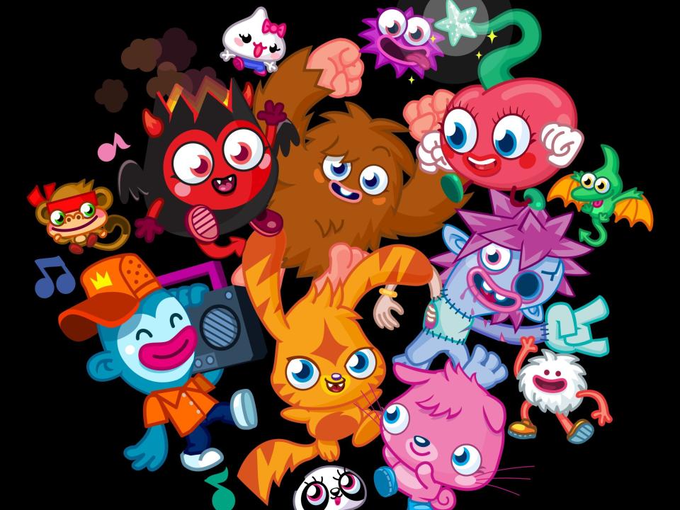 Moshi Monsters group Mind Candy