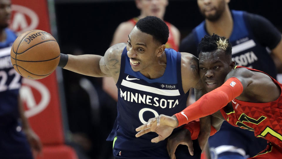 Jeff Teague was the Hawks sixth man on Monday night. (AP)