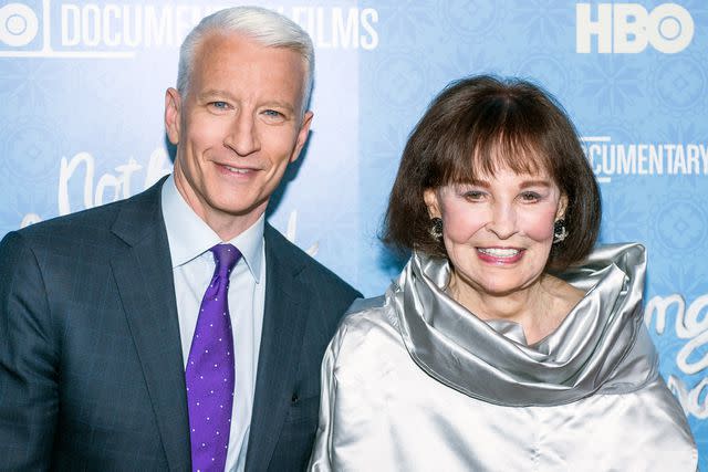 <p>Roy Rochlin/FilmMagic</p> Anderson Cooper and Gloria Vanderbilt