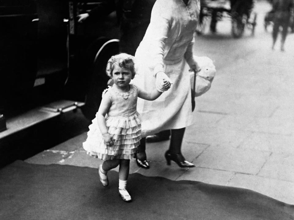 Princess Elizabeth, daughter of the Duke and Duchess of York in 1930 (PA)