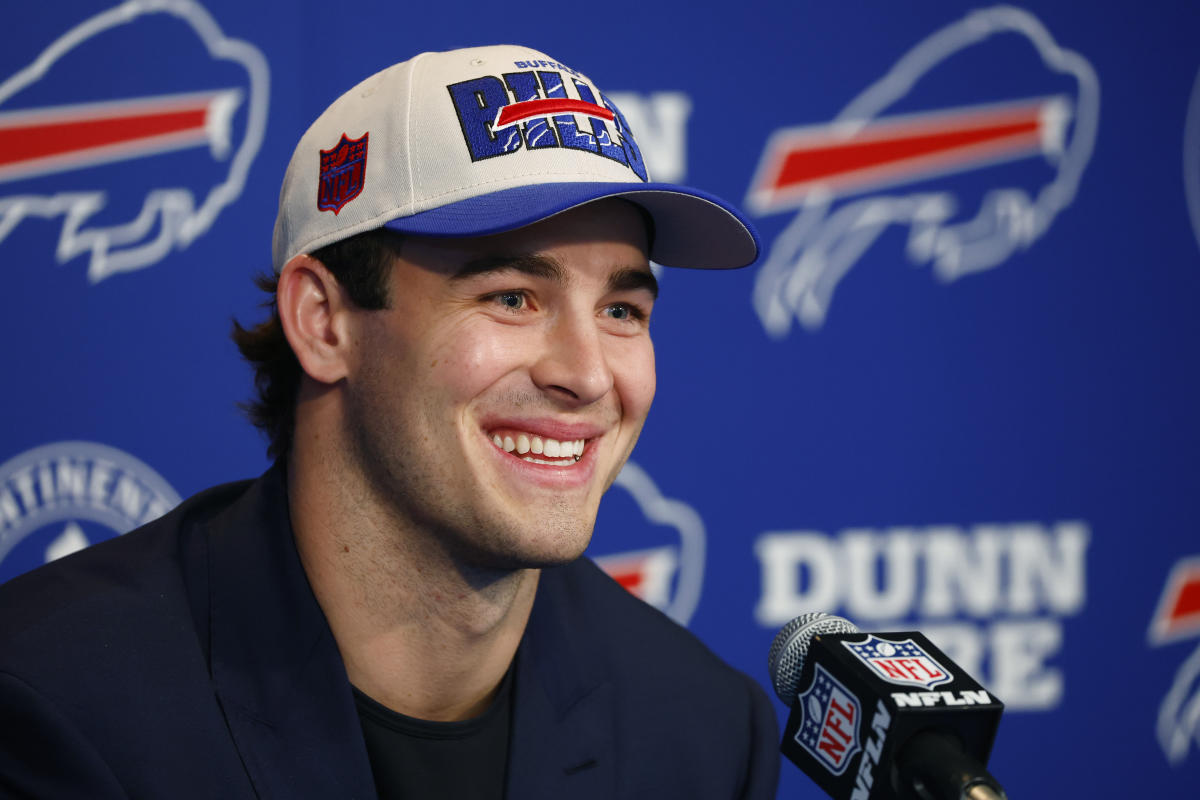 Bills eyeing moving up in draft to get Allen help