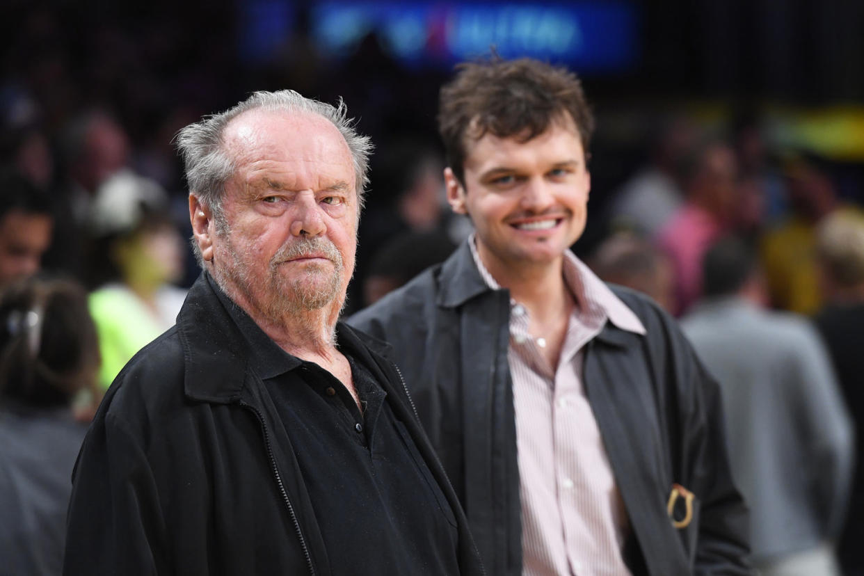 Jack Nicholson and his son Ray Nicholson (Juan Ocampo / Getty Images)