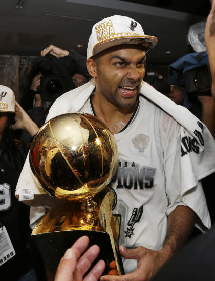 A slow start didn't faze Tony Parker. (AP Photo)