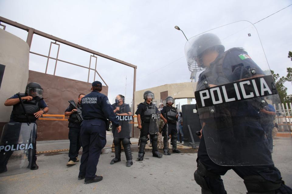 Three inmates were killed during a riot sparked by a large brawl between rival gangs Thursday afternoon in the Cereso No. 3 state prison in Juárez, the Chihuahua Attorney General's Office said. The chaos erupted during a family visiting period with visitors describing hearing gunfire as families, including children, ran for safety. The attorney general's office said in a statement that a brawl erupted about 1 p.m. between prison gangs in a section of the penitentiary.