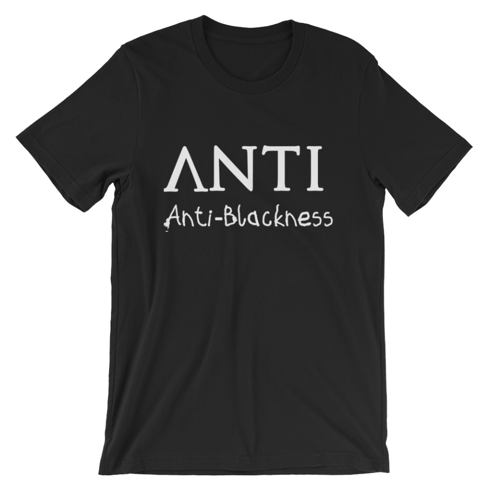 Get the <a href="https://www.blackbourgeois.com/products/anti-unisex-tee-1" target="_blank" rel="noopener noreferrer">"ANTI" unisex tee from Black Bourgeois for $25﻿</a>