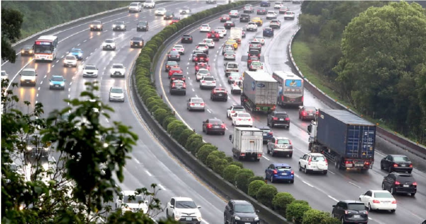 大年初八收假日 下午將湧現最後一波出遊車潮。（本報資料照）