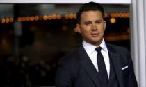 Cast member Channing Tatum poses at the premiere of "Hail, Caesar!" in Los Angeles, California February 1, 2016. The movie opens in the U.S. on February 5. REUTERS/Mario Anzuoni