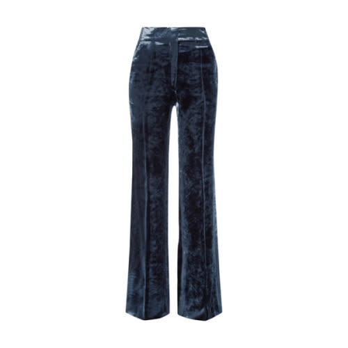 Velvet Wide-Leg Pants, Sonia Rykiel $945