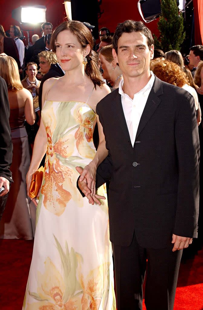 Mary-Louise Parker and Billy Crudup during The 54th Annual Primetime Emmy Awards - Arrivals at The Shrine Auditiorium in Los Angeles, California, United States. (Photo by Jeff Kravitz/FilmMagic)