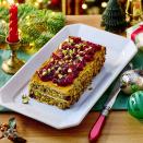 <p>If you're looking for a centrepiece to serve at your next dinner party, try your hand at this parsnip and sweet potato terrine which is packed with lentils, chestnuts and cranberries for a seasonal flavour bomb.</p><p><strong>Recipe: <a href="https://www.goodhousekeeping.com/uk/food/recipes/a41612299/root-vegetable-lentil-terrine/" rel="nofollow noopener" target="_blank" data-ylk="slk:Root vegetable and lentil terrine;elm:context_link;itc:0" class="link ">Root vegetable and lentil terrine</a></strong></p>