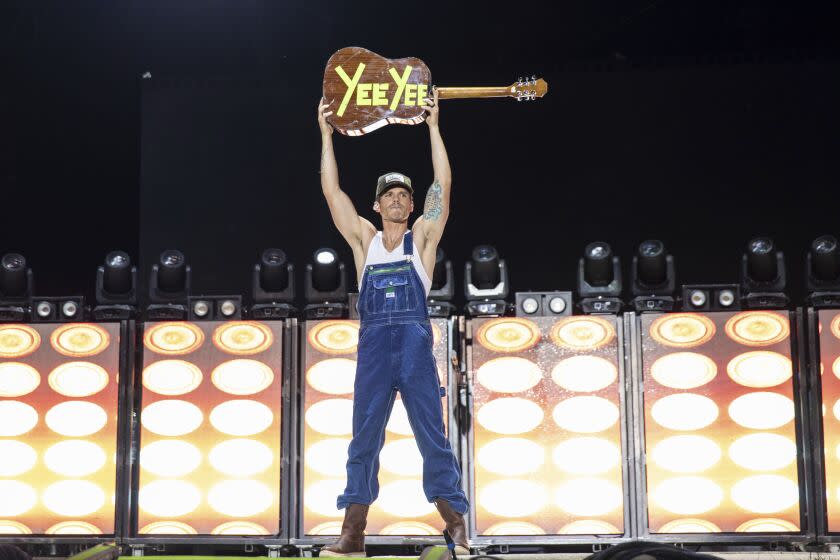 Granger Smith during the Country Thunder Music Festival on July 21, 2022, in Twin Lakes, Wisconsin (Photo by Daniel DeSlover/Sipa USA)(Sipa via AP Images)