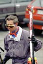 <p><strong>Prince Charles</strong>, wearing funky glasses, heads to the slopes in <strong>Klosters, Switzerland</strong>. Not pictured are sons Harry and William, also skiers, who joined him for the March 2005 trip. </p>