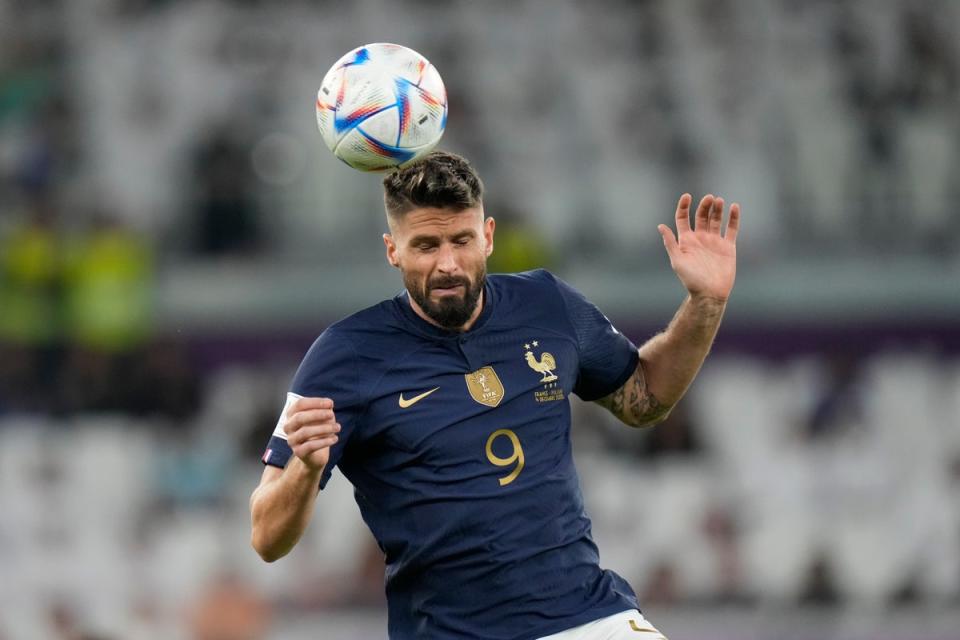 Olivier Giroud’s physical presence up front helps unlock Mbappe (Copyright 2022 The Associated Press. All rights reserved)