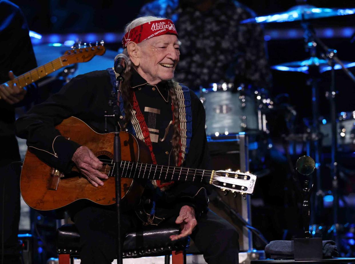 <p>Kevin Kane/Getty Images for The Rock and Roll Hall of Fame</p>