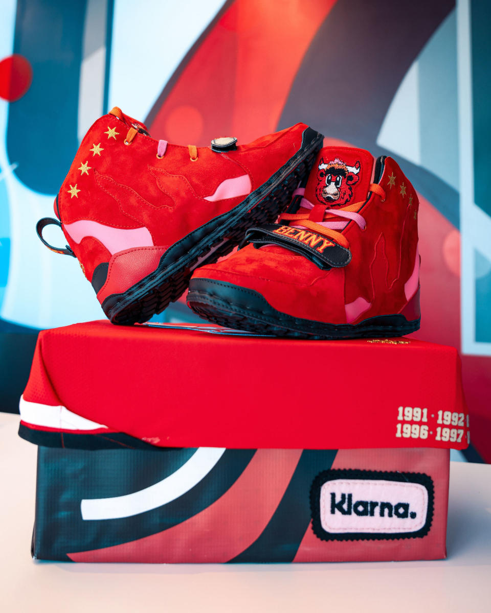 Stitch Gawd Benny the Bull Custom Sneakers