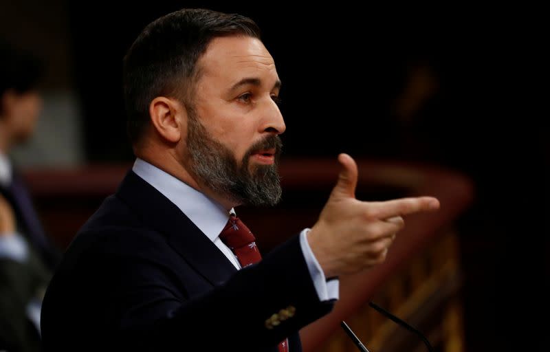 Investiture debate at the Parliament in Madrid