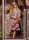 <p>The actor returned to the set of And Just Like That on September 27, days after her SATC co-star Willie Garson passed away, aged 57. The actress looked somber dressed in a grey coat, striped skirt and wide-brimmed hat in SoHo. </p>
