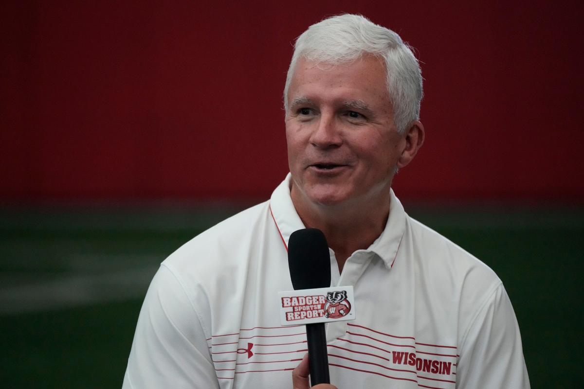 Matt Lepay, radio announcer for the Wisconsin Badgers, is inducted into the Wisconsin Broadcasters Hall of Fame