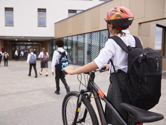 Cycling to school could become mainstream – but better transport planning is desperately needed