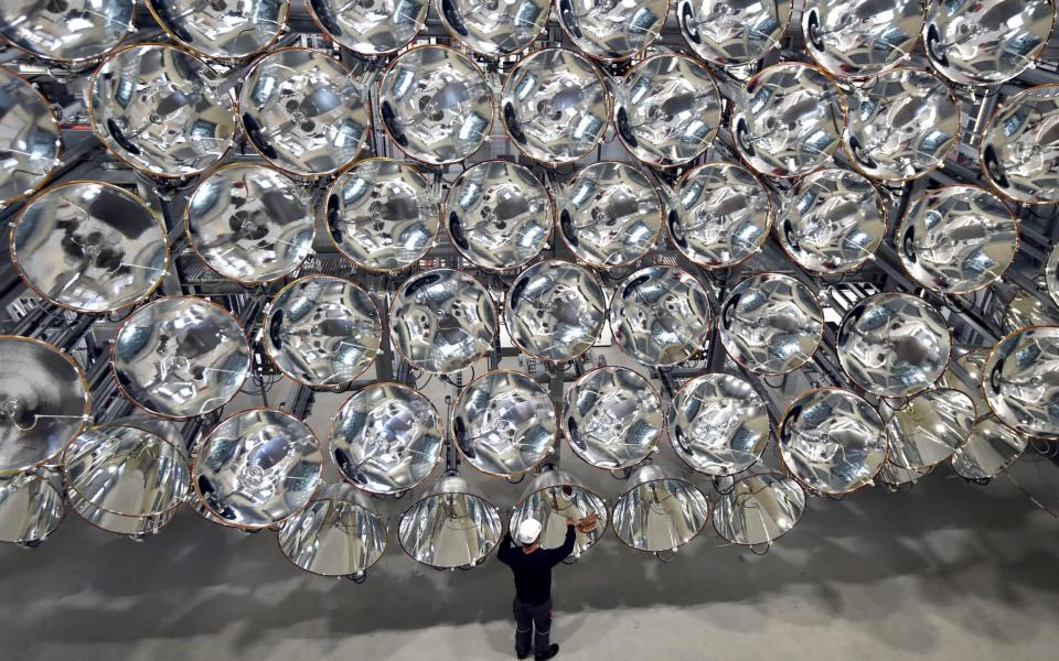 The world's largest artificial sun has been turned on for the first time  - DPA