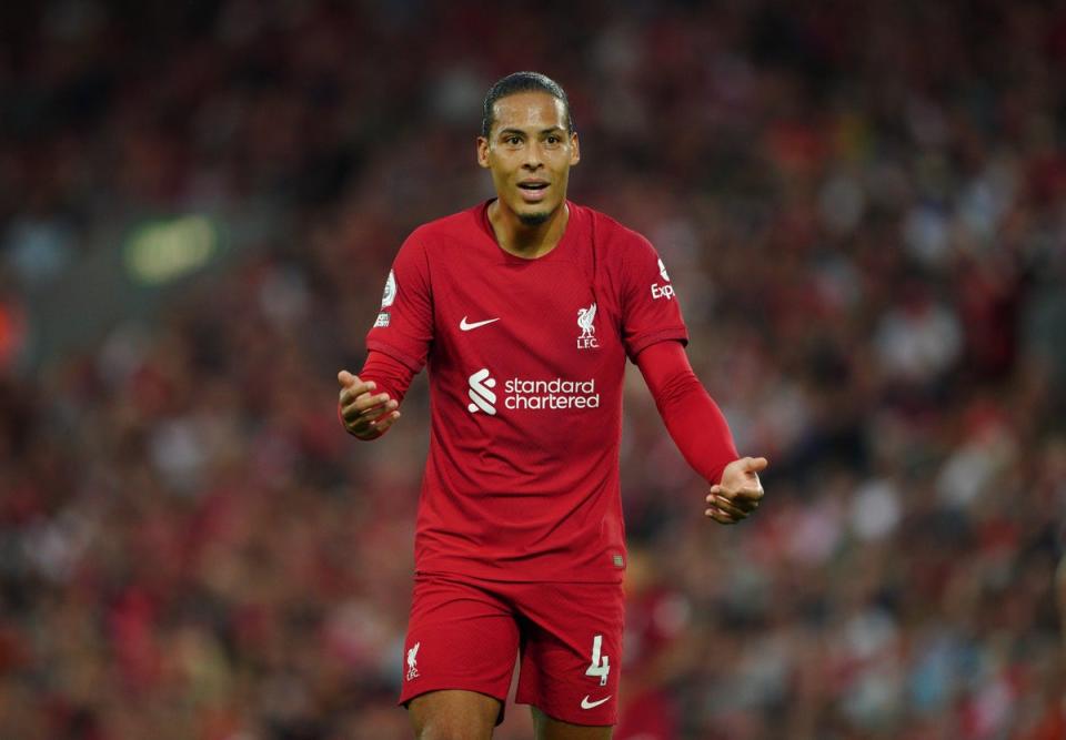 Virgil Van Dijk insists they are not looking to make a statement when they face struggling Manchester United at Old Trafford (Peter Byrne/PA) (PA Wire)