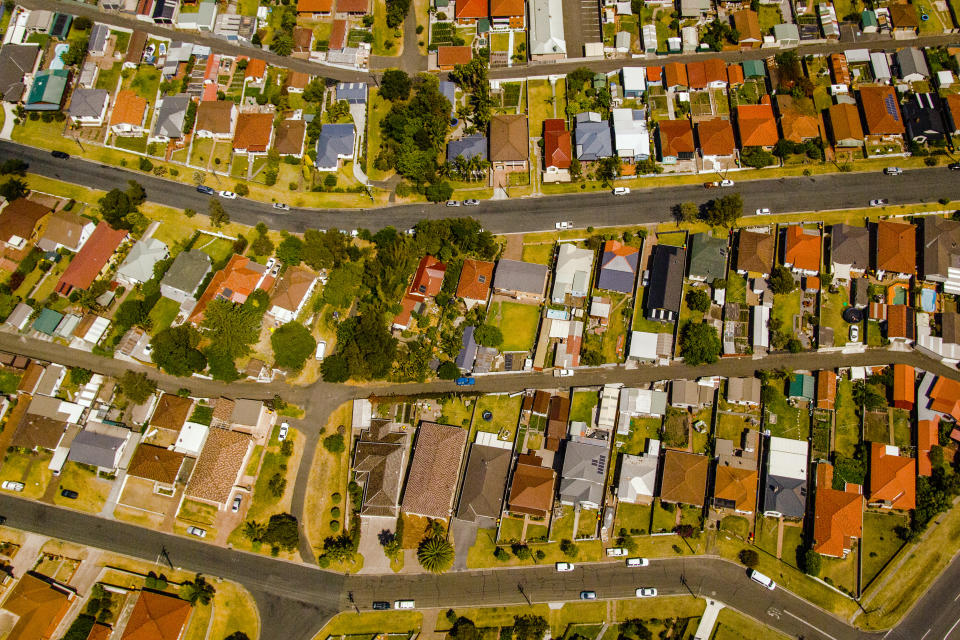 Suburbia, from Above