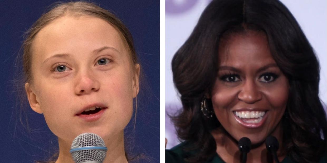 Greta thunberg michelle obaa