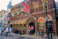 <p>Philadelphia’s <a href="https://mcgillins.com/" rel="nofollow noopener" target="_blank" data-ylk="slk:McGillin’s Olde Ale House;elm:context_link;itc:0" class="link ">McGillin’s Olde Ale House</a> opened its doors the same year Abraham Lincoln was elected president, making it one of the oldest taverns in the country. The pub’s centuries-old history preserved in photographs and artifacts can be seen across its interior brick walls. Since 1860, McGillin’s has welcomed in locals, visitors and even celebrities – from Will Ferrell to Def Leppard.</p>