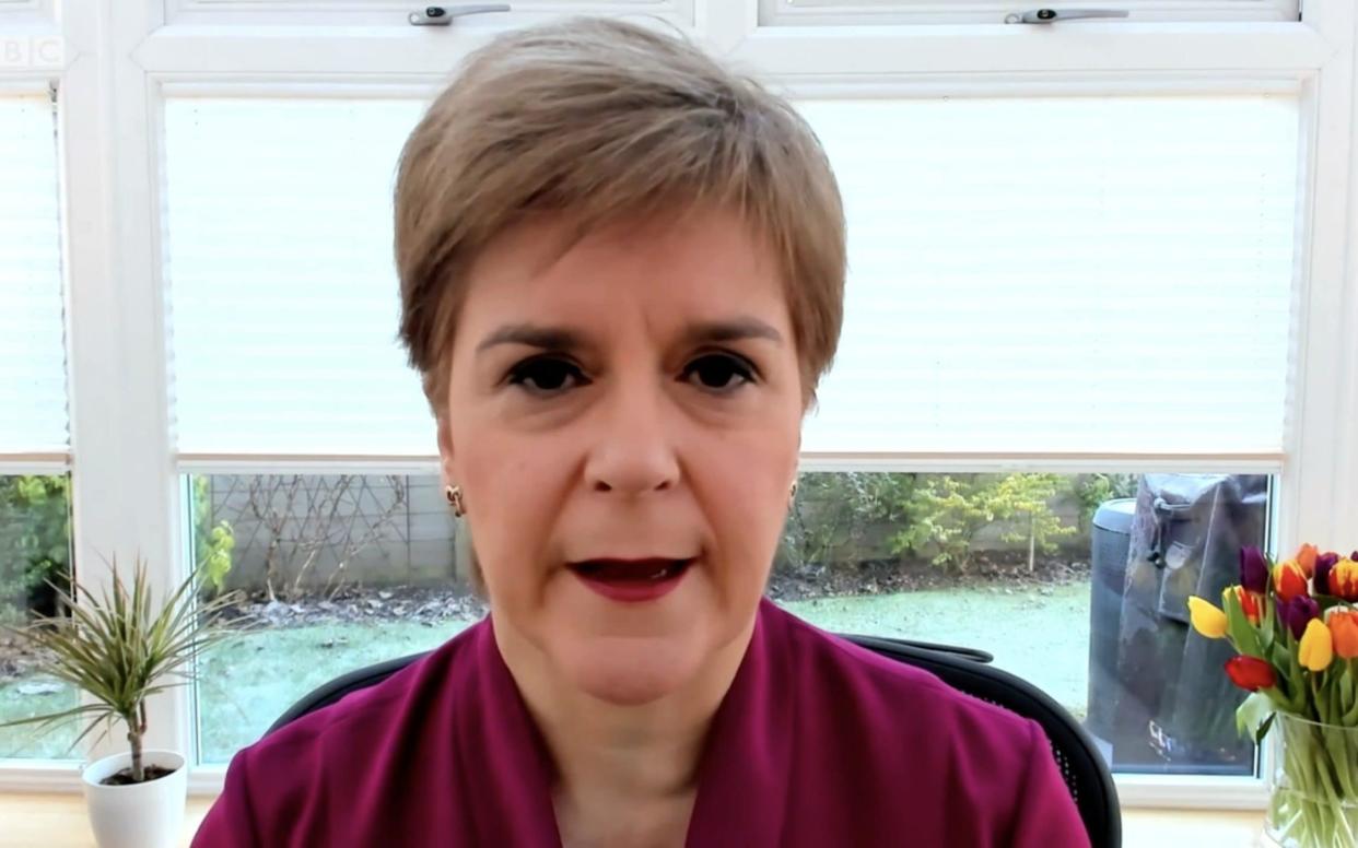 Nicola Sturgeon speaks to Andrew Marr of the BBC - BBC/BBC