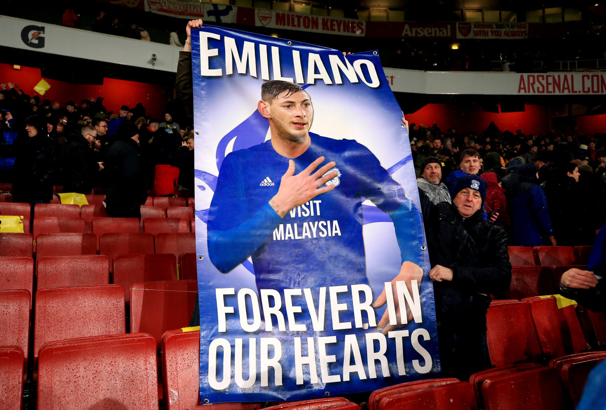 <em>A fresh search for the plane that was carrying missing Cardiff City footballer Emiliano Sala was set to start on Sunday morning (Picture: Nick Potts/PA Wire)</em>