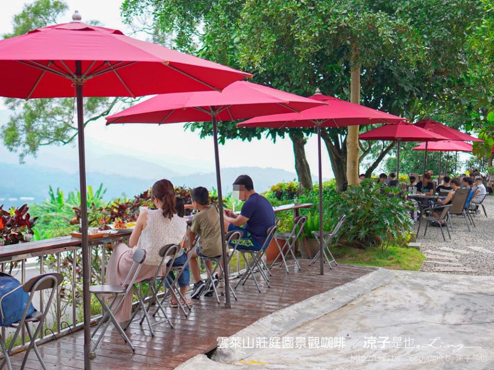 台南白河｜雲萊山莊庭園景觀咖啡