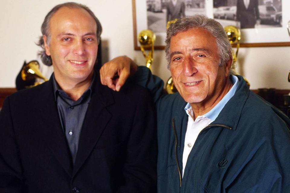 <p>Eddie Sanderson/Getty</p> Danny Bennett and Tony Bennett