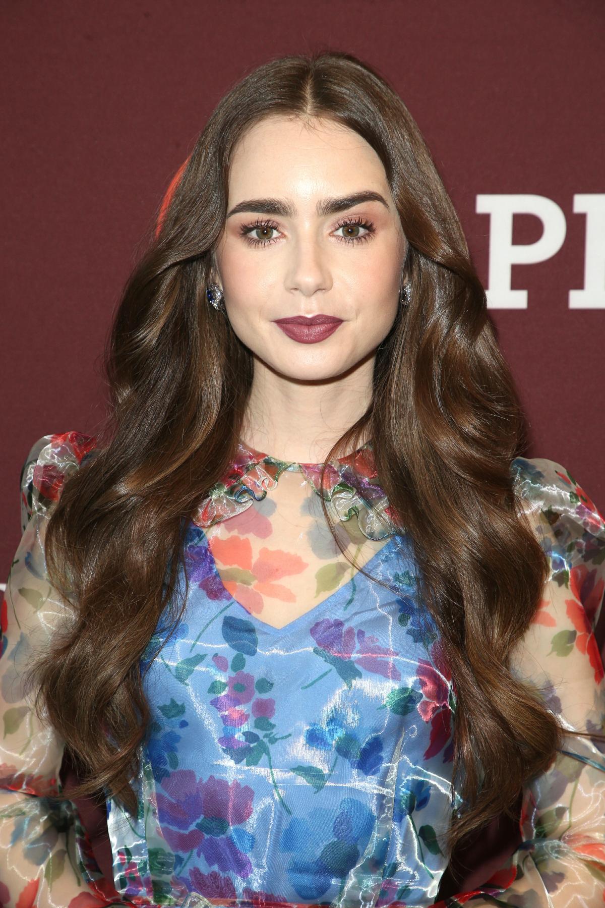 Lily Collins Asked to Keep 'Epic Dresses' From 'Emily in Paris' Set