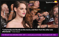 Visit <a href="http://movies.yahoo.com/movie/the-twilight-saga-breaking-dawn-part-2/" data-ylk="slk:movies.yahoo.com/twilight;elm:context_link;itc:0;sec:content-canvas" class="link ">movies.yahoo.com/twilight</a> for more Yahoo! Movies coverage of 'Breaking Dawn - Part 2'